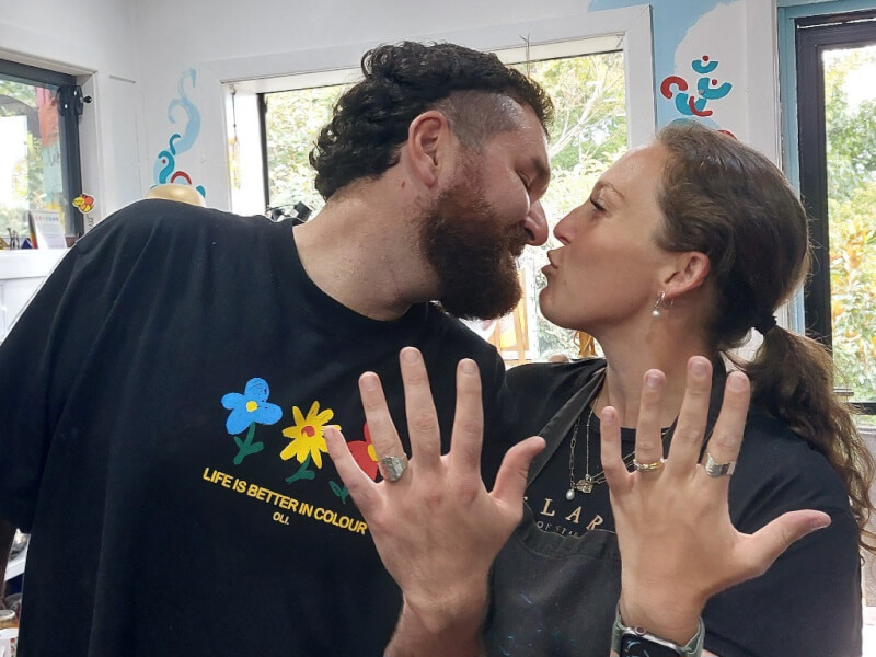 couples ring making class